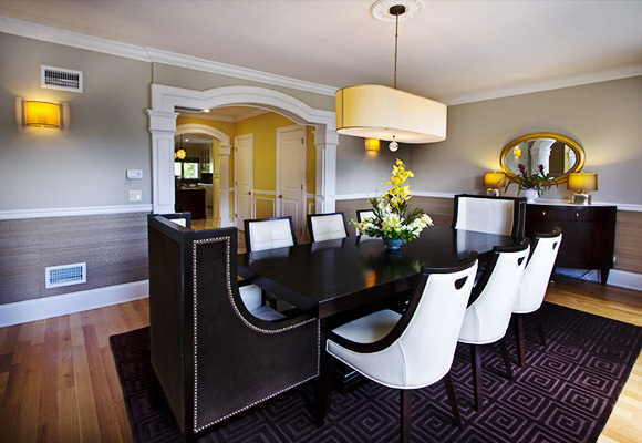 holker díszléc a ebédlőben